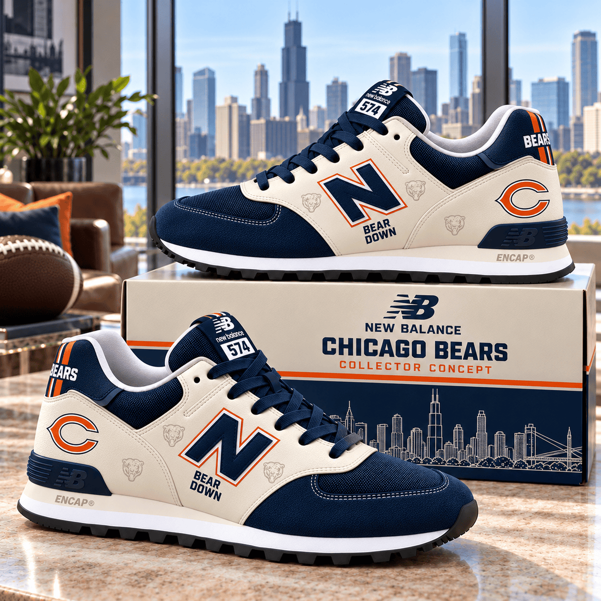 PREMIUM CCB NB 574 SNEAKER NHVH