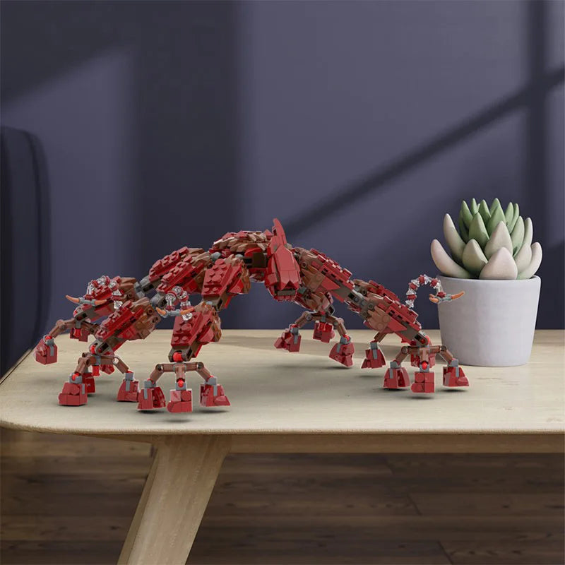 Seize Heart Mind Flayer Monster Horror Movie Series Building Blocks Strangered Vecna Clock Figures Eleven Van Dolls Model Toys