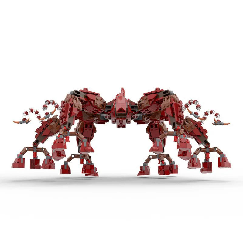 Seize Heart Mind Flayer Monster Horror Movie Series Building Blocks Strangered Vecna Clock Figures Eleven Van Dolls Model Toys