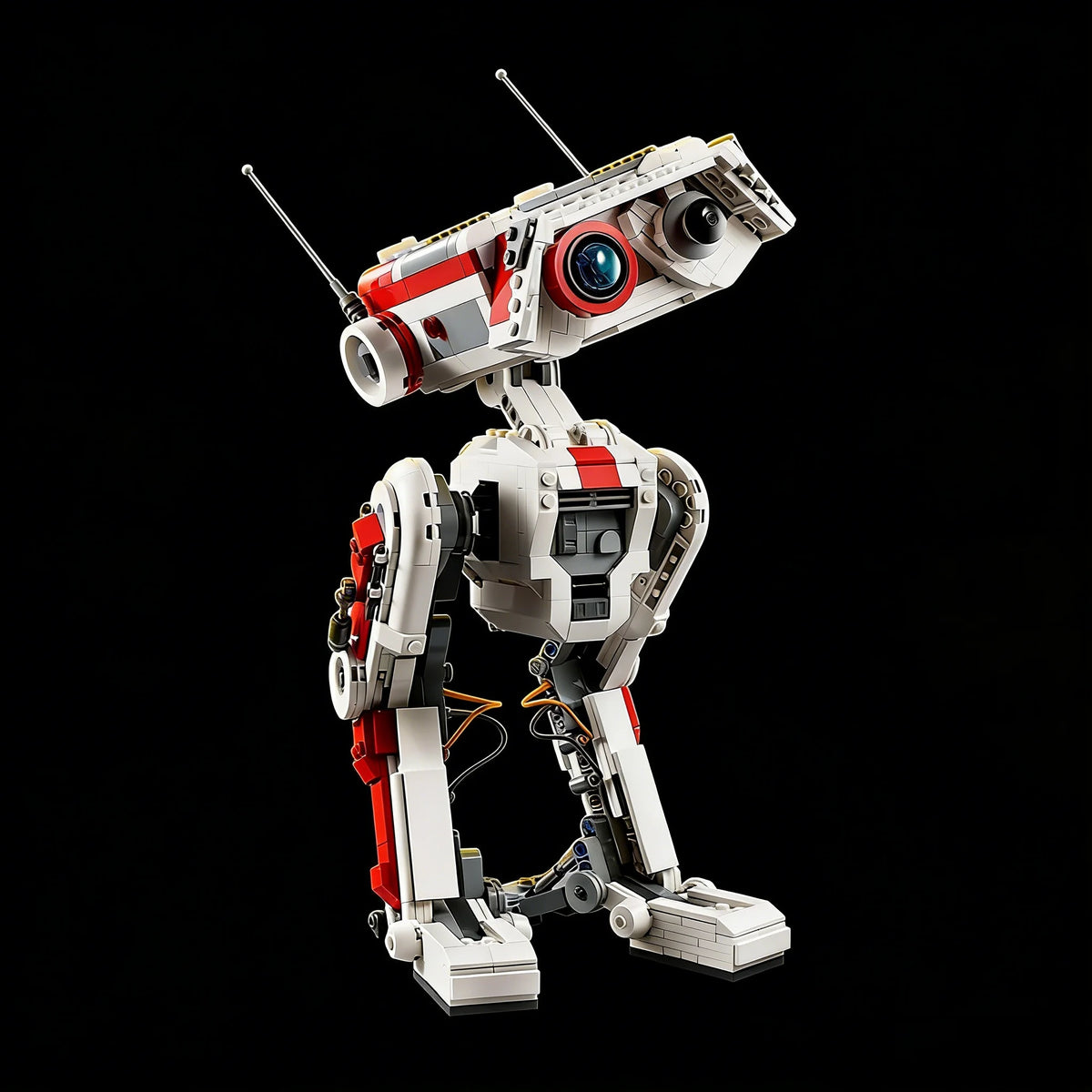 Sci-Fi BD-1 Style Droid Building Blocks Set - Educational DIY Assembly Robot Toy, Collectible  Figure Gift for Kids & Adults
