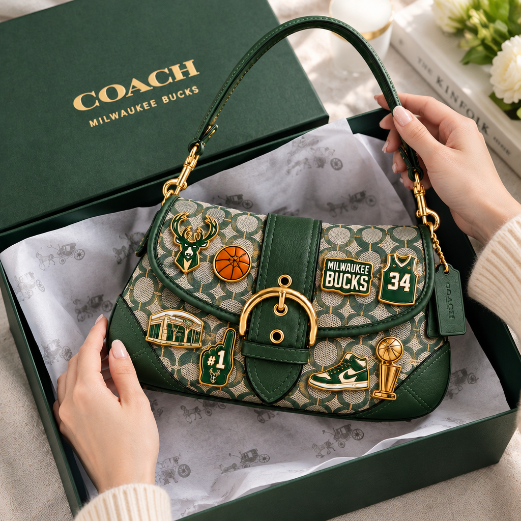 Milwaukee Bucks Soho Bag With Charm