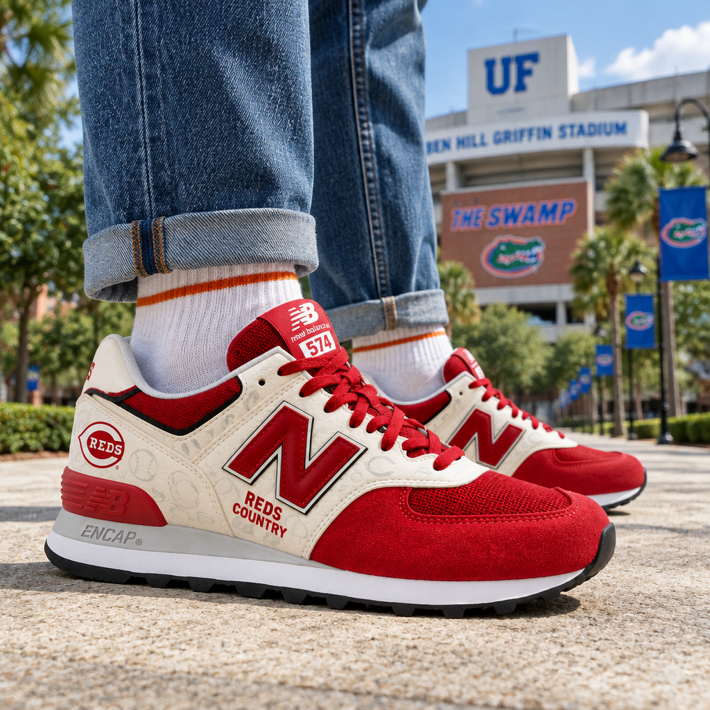 Cincinnati Reds NB 574 SNEAKER